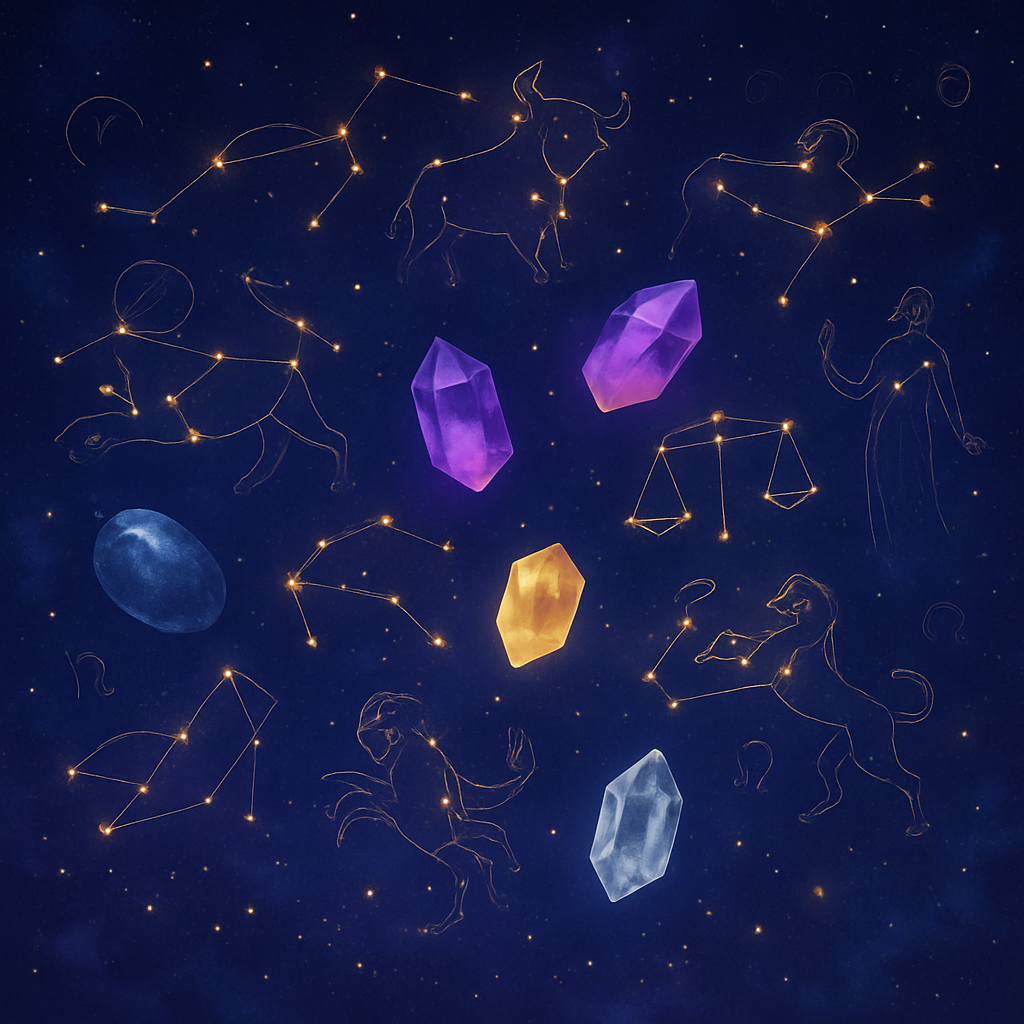 A dreamy night sky